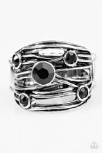 Load image into Gallery viewer, Sparkle Struck Black Ring - Angie's $5.00 Bling