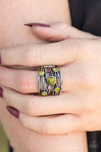 Load image into Gallery viewer, Sparkle Struck Green Ring - Angie's $5.00 Bling