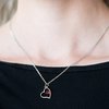 Load image into Gallery viewer, Sparkle with All Your Heart Red Necklace