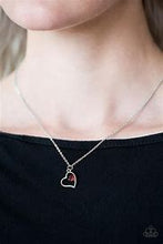 Load image into Gallery viewer, Sparkle with All Your Heart Red Necklace