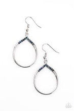 Load image into Gallery viewer, Sparkling Lights Blue Earrings