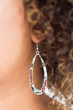 Load image into Gallery viewer, Sparkling Since Birth Red Earrings