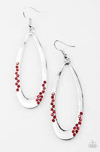 Load image into Gallery viewer, Sparkling Since Birth Red Earrings