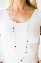 Load image into Gallery viewer, Sparkling Sophistication Black Necklace - Angie's $5.00 Bling