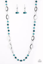 Load image into Gallery viewer, Sparkling Sophistication Blue Necklace
