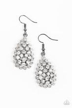 Load image into Gallery viewer, Sparkling Sparkle-naire Black Earrings