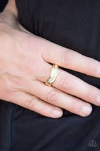 Load image into Gallery viewer, Sparrow Dynamics Gold Skinny Band Ring