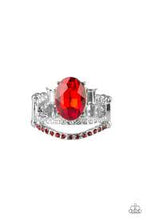 Load image into Gallery viewer, Spectacular Sparkle Red Ring - Angie's $5.00 Bling