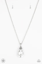 Load image into Gallery viewer, Spellbinding Sparkle White Blockbuster Necklace - Angie&#39;s $5.00 Bling