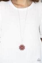 Load image into Gallery viewer, Spin Your Pinwheels Red Necklace