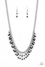 Load image into Gallery viewer, Sporadic Sparkle Black Necklace - Angie's $5.00 Bling
