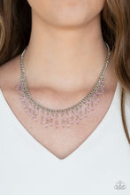 Load image into Gallery viewer, Sporadic Sparkle Pink Necklace
