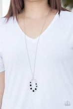 Load image into Gallery viewer, Spotlight Social Blue Necklace