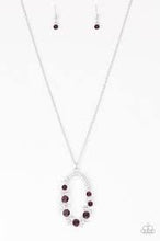 Load image into Gallery viewer, Spotlight Social Purple Necklace - Angie's $5.00 Bling