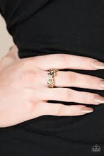 Load image into Gallery viewer, Spring Meadows Brass Skinny Band Ring
