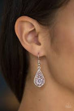 Load image into Gallery viewer, Spring Sparkle Purple Earrings