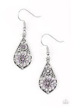 Load image into Gallery viewer, Spring Sparkle Purple Earrings