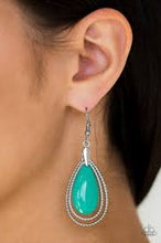 Load image into Gallery viewer, Spring Splendor Green Earrings