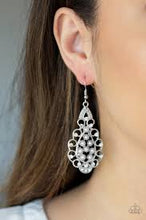 Load image into Gallery viewer, Sprinkle on the Sparkle White Earrings