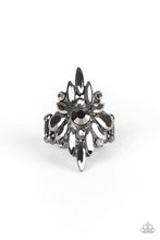 Load image into Gallery viewer, Stand Back Black Ring - Angie's $5.00 Bling