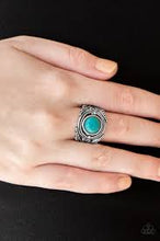 Load image into Gallery viewer, Stand Your Ground Blue Ring - Angie's $5.00 Bling