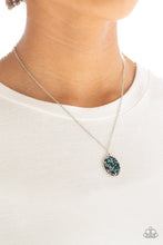 Load image into Gallery viewer, Star Crossed Stargazer Blue Necklace