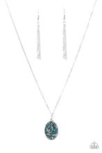 Load image into Gallery viewer, Star Crossed Stargazer Blue Necklace