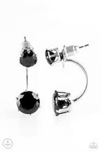 Load image into Gallery viewer, Starlet Squad Black Jacket Earrings