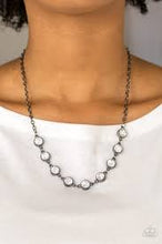 Load image into Gallery viewer, Starlit Socials Black Necklace - Angie's $5.00 Bling