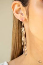 Load image into Gallery viewer, Starlit Tassels Gold Earrings