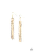 Load image into Gallery viewer, Starlit Tassels Gold Earrings