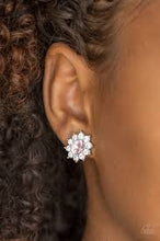 Load image into Gallery viewer, Starry Nights Pink Post Earrings