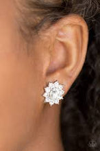 Load image into Gallery viewer, Starry Nights White Post Earrings