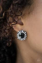 Load image into Gallery viewer, Starry Starlet Black Post Earrings