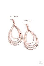 Load image into Gallery viewer, Start Each Day with Sparkle Copper Earrings