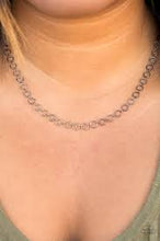 Load image into Gallery viewer, Steampunk Shimmer Black Necklace - Angie's $5.00 Bling