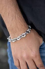 Load image into Gallery viewer, Step It Up Silver Men&#39;s Bracelet