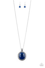 Load image into Gallery viewer, Stone Aura Blue Necklace