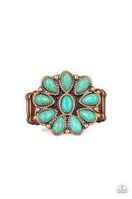 Load image into Gallery viewer, Stone Gardenia Copper Ring - Angie's $5.00 Bling
