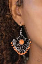 Load image into Gallery viewer, Stone Lagoon Orange Earrings