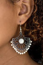Load image into Gallery viewer, Stone Lagoon White Earrings