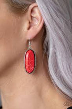 Load image into Gallery viewer, Stone Quest Red Earrings