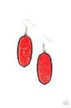 Load image into Gallery viewer, Stone Quest Red Earrings