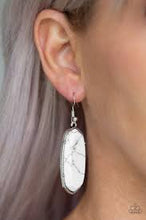 Load image into Gallery viewer, Stone Quest White Earrings