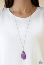 Load image into Gallery viewer, Stone River Purple Necklace - Angie's $5.00 Bling