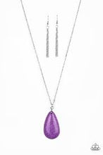 Load image into Gallery viewer, Stone River Purple Necklace - Angie's $5.00 Bling