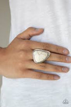 Load image into Gallery viewer, Stone Scene White Ring - Angie's $5.00 Bling