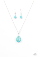 Load image into Gallery viewer, Stone Solo Blue Necklace