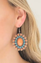 Load image into Gallery viewer, Stone Solstice Orange Earrings