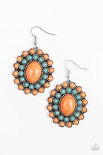 Load image into Gallery viewer, Stone Solstice Orange Earrings